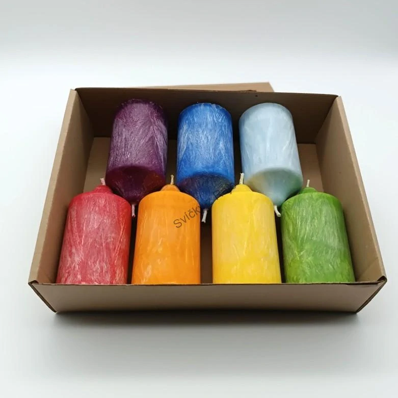 Dárková sada čakrových svíček