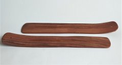 Stojánek na vonné tyčinky - lyže - hladká