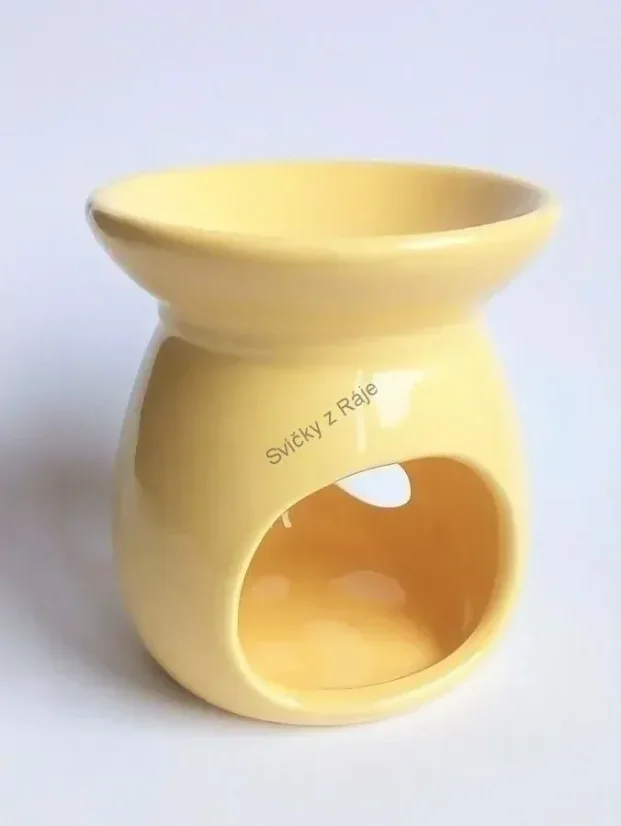 Aromalampa 10 cm světle žlutá