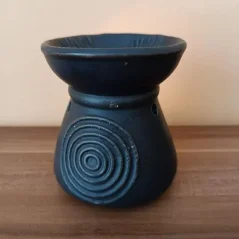 Aromalampa 10 cm černá