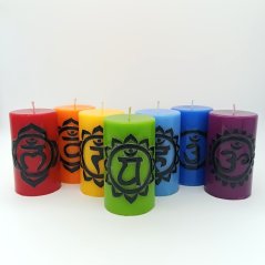 Čakrové svíčky sada