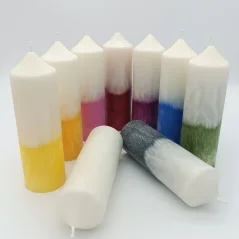 Svíčky s kamenem sada 2