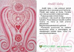 Anděl lásky - harmonizační obrázek