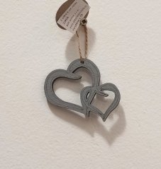 2 srdíčka výřez 6 cm