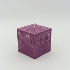 Čakrová kostka-svíčka 7. čakra