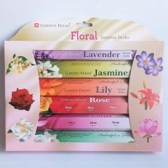 Vonné tyčinky Floral, sada 6 ks