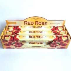 Tulasi Red rose indické vonné tyčinky