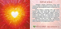 Zářivé srdce - harmonizační obrázek