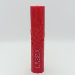 Svíčka Láska vysoká