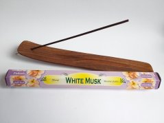 Tulasi White musk indické vonné tyčinky
