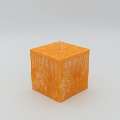 Čakrová kostka-svíčka 2. čakra