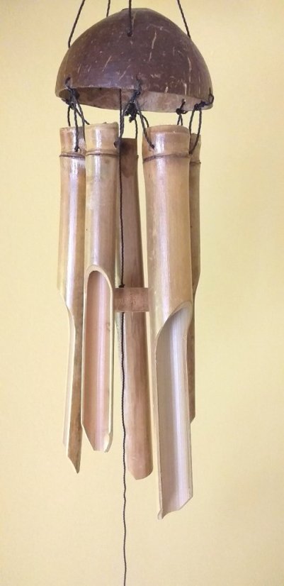 Bambusová zvonkohra Natural 30 cm