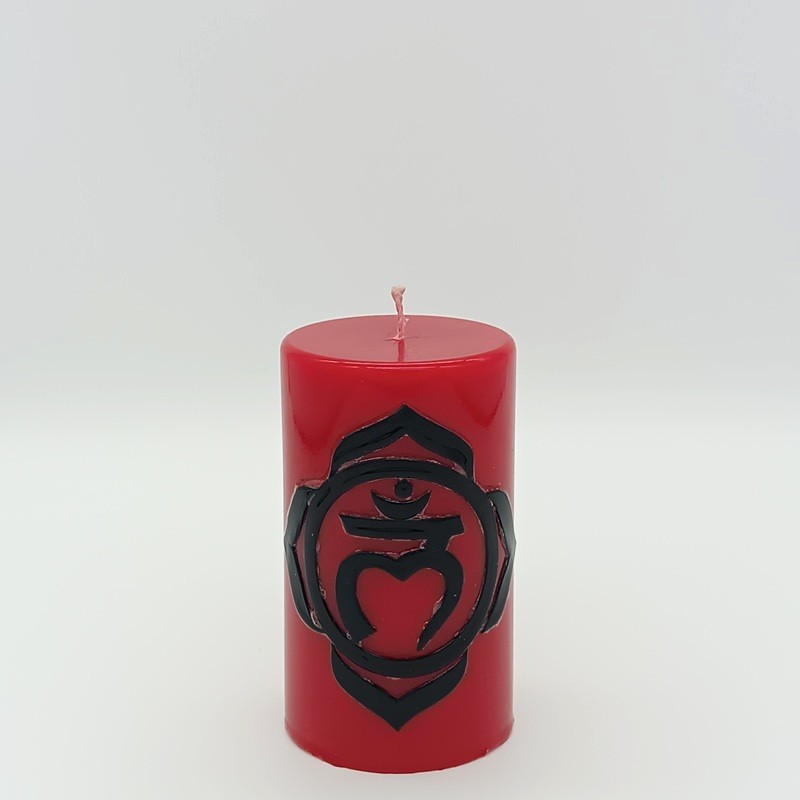 Čakrová svíčka 1. čakra