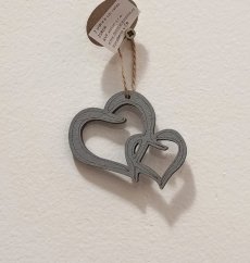 2 srdíčka výřez 6 cm