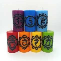 Čakrové svíčky sada