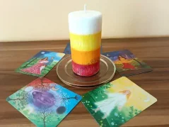 Žena v cyklu sada velká + svíčka