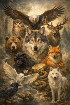 Silová zvířata: průvodci na cestě k vnitřní síle