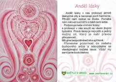 Anděl lásky - harmonizační obrázek