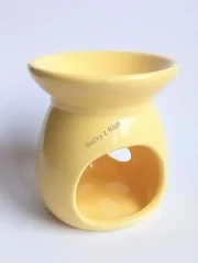 Aromalampa 10 cm světle žlutá