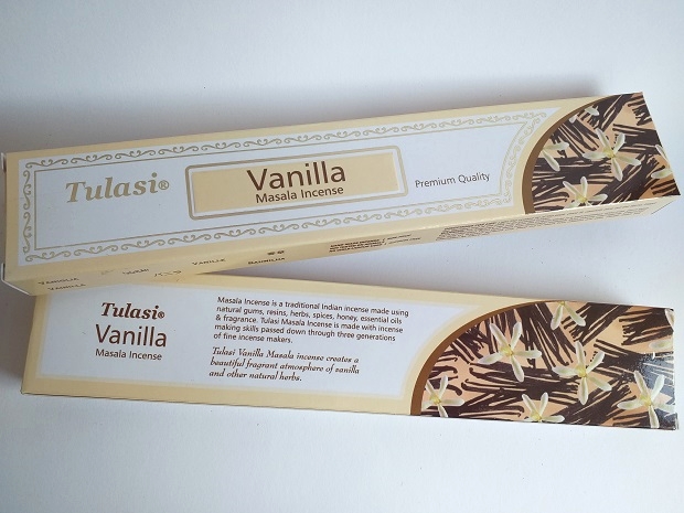 Tulasi indické vonné tyčinky Premium VANILLA (Vanilka)