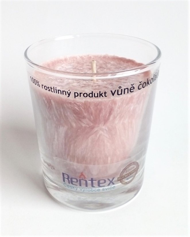 Vonná svíčka ve skle čokoláda