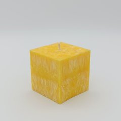 Čakrová kostka-svíčka 3. čakra