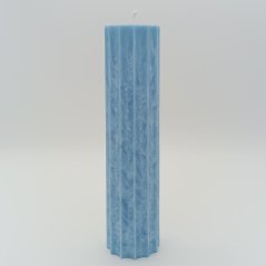 Svíčka světle modrá vysoká 5. čakra