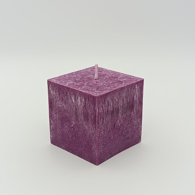 Čakrová kostka-svíčka 7. čakra