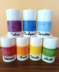 Svíčky Ctnosti srdce sada