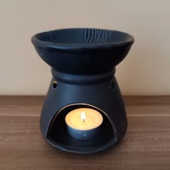 Aromalampa 10 cm černá