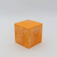 Čakrová kostka-svíčka 2. čakra