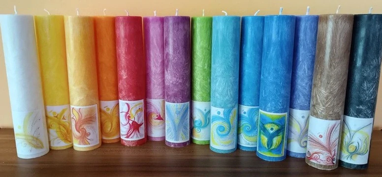 Svíčky Archandělé vysoké sada