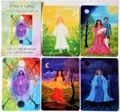 Žena v cyklu - sada harmonizačních obrázků 9 x 6,5 cm