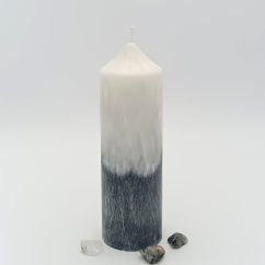 Svíčka Křišťál s turmalínem