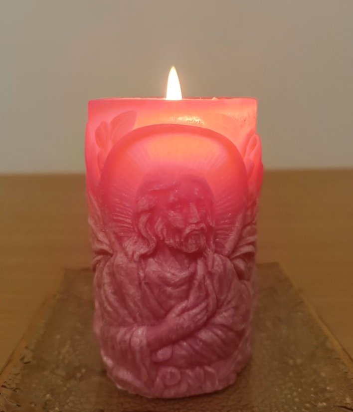 Svíčka Ježíš a Marie sada