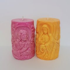 Svíčka Ježíš a Marie sada
