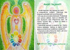 Anděl hojnosti - harmonizační obrázek