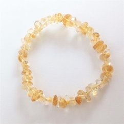 Citrín náramek