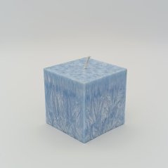 Čakrová kostka-svíčka 5. čakra