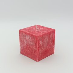Čakrová kostka-svíčka 1. čakra