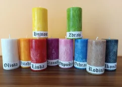 Energetické svíčky sada