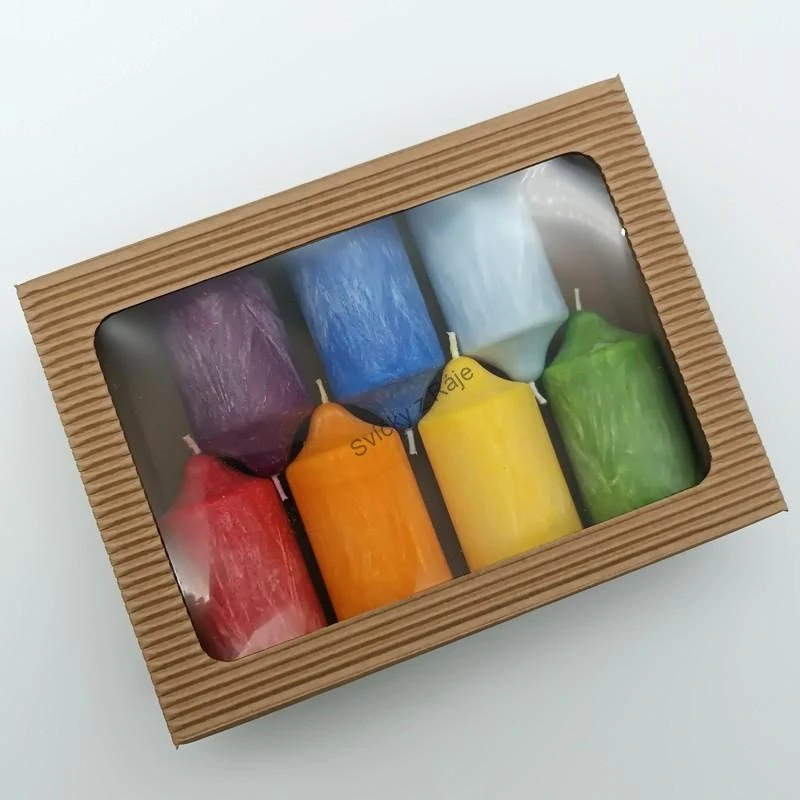 Dárková sada čakrových svíček