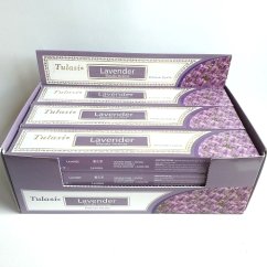 Tulasi indické vonné tyčinky Premium LEVANDULE