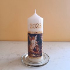 Svíčka Anděl strážný 2026