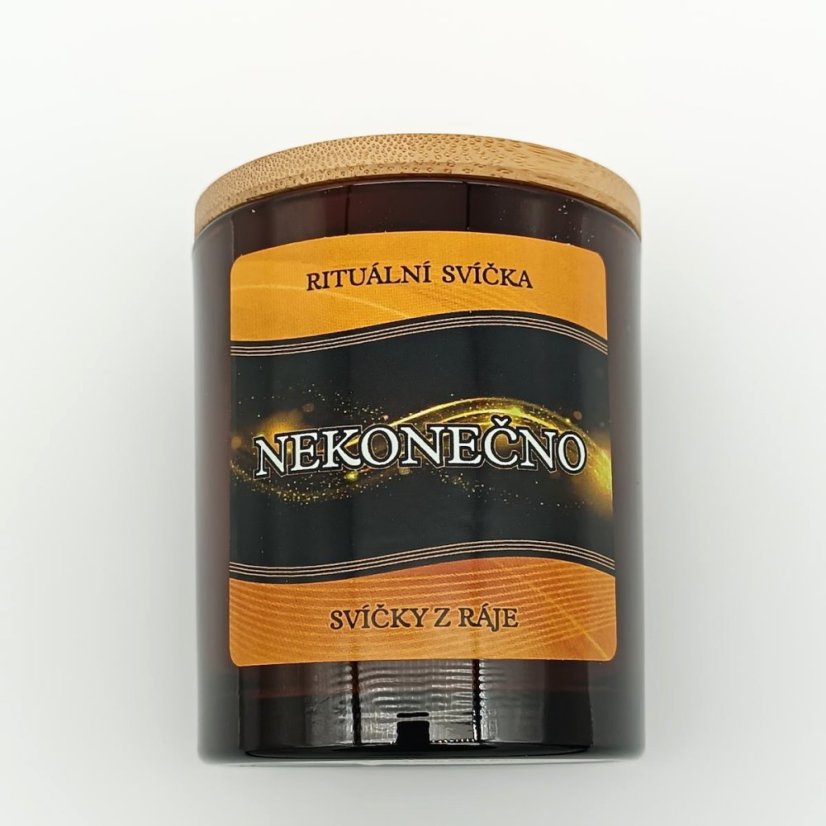 Rituální svíčka Nekonečno