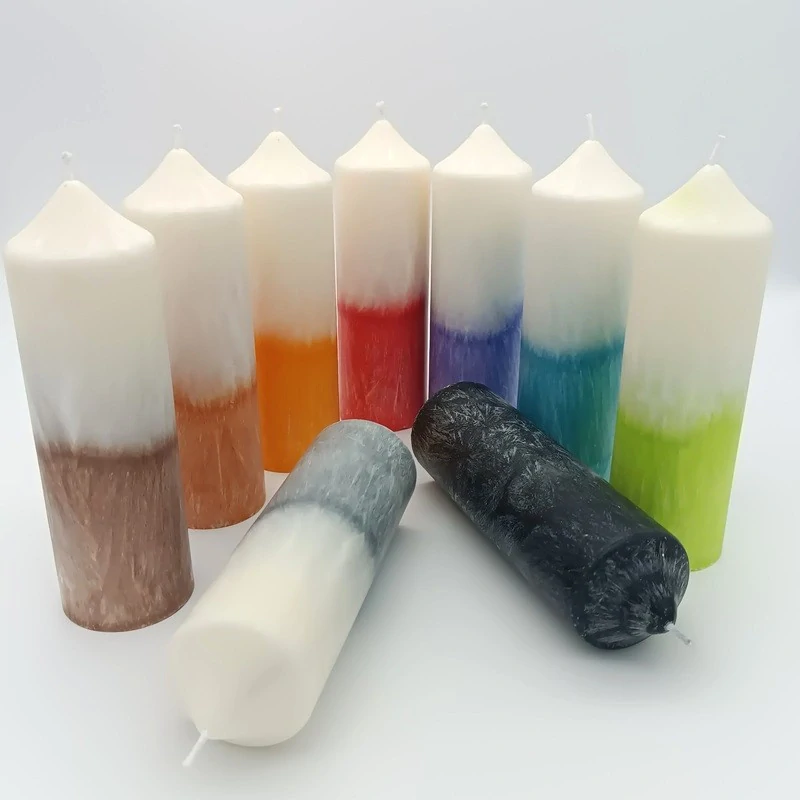 Svíčky s kamenem sada 1