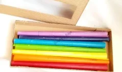 Tělové svíce čakrové sada